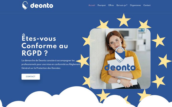Ekrano kopija deonto.org