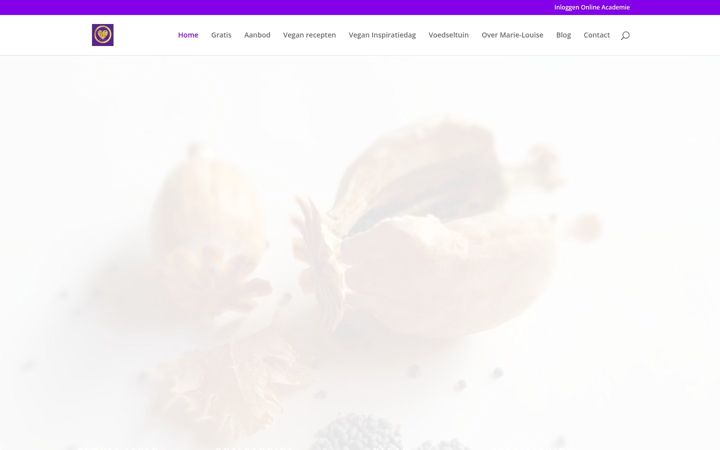 Screenshot of deontspannenveganist.nl