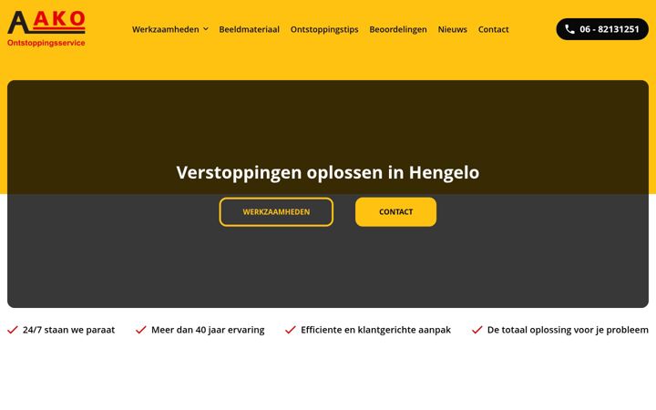 Screenshot ta' deontstopper.nl