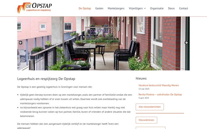 Screenshot ta' deopstap050.nl