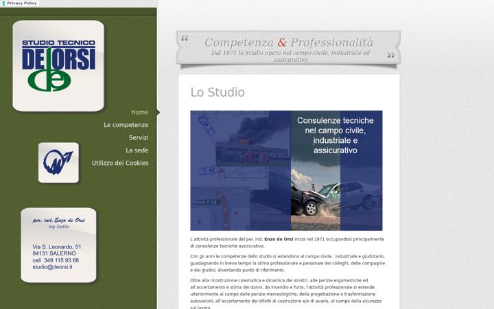 Screenshot of deorsi.it