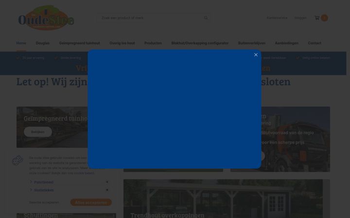 Snímek obrazovky deoudestee.nl