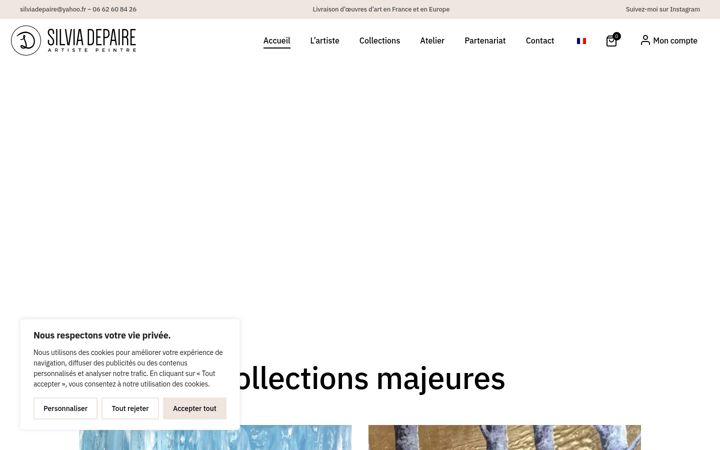 Screenshot of depaire.fr