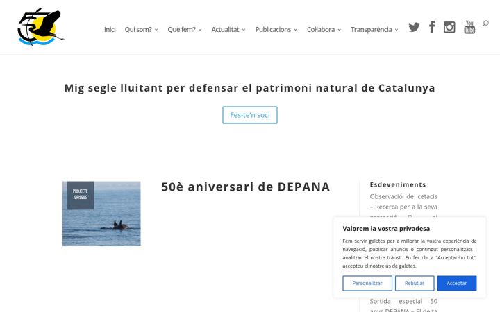 Screenshot of depana.org