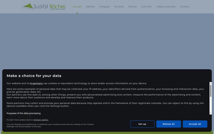 Screenshot of depannbaches.com