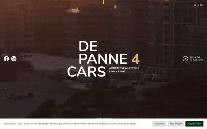 Screenshot of depanne4cars.be
