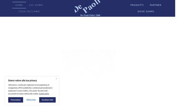 Screenshot of depaoliottici.it
