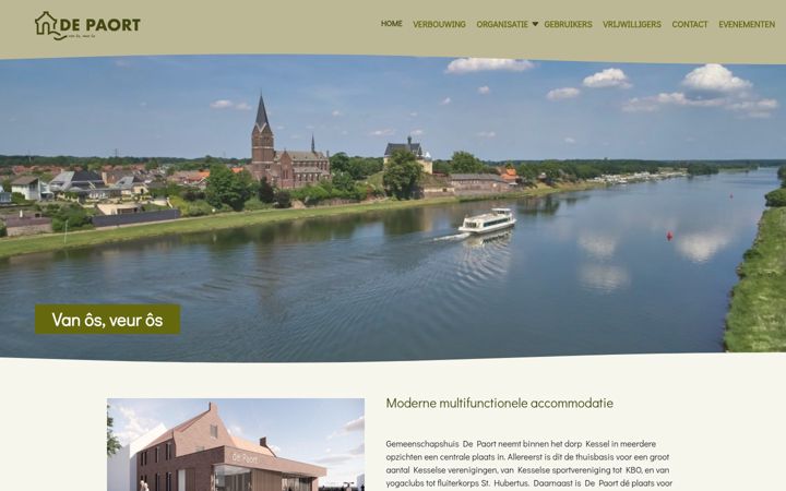 Screenshot of depaort.nl