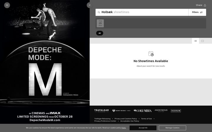 Screenshot of depechemodem.com