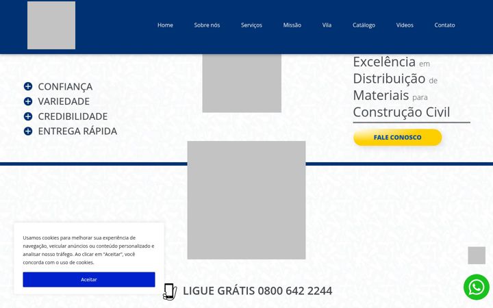 Screenshot stránky depecil.com.br