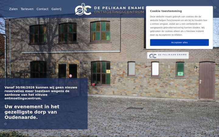 Screenshot of depelikaanename.be