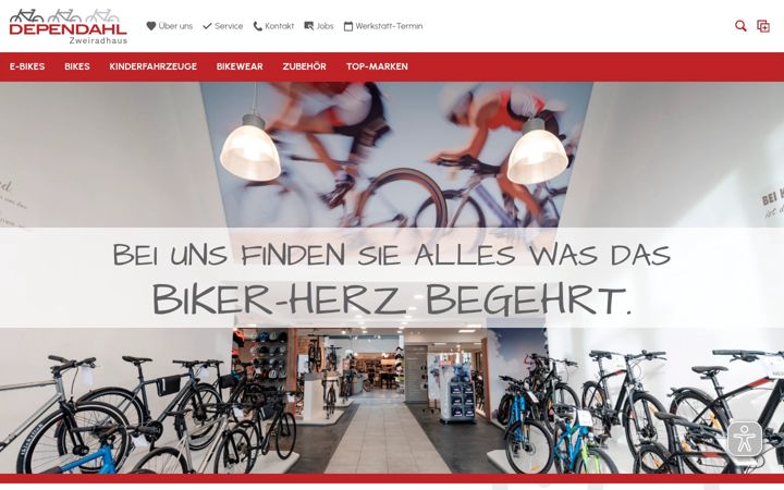 Screenshot of dependahl.com