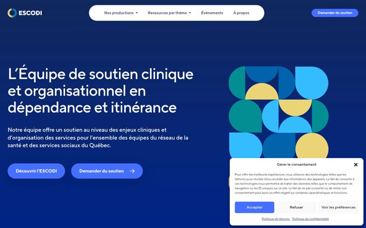Екранна снимка на dependanceitinerance.ca
