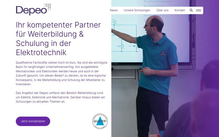 Screenshot of depeo.com
