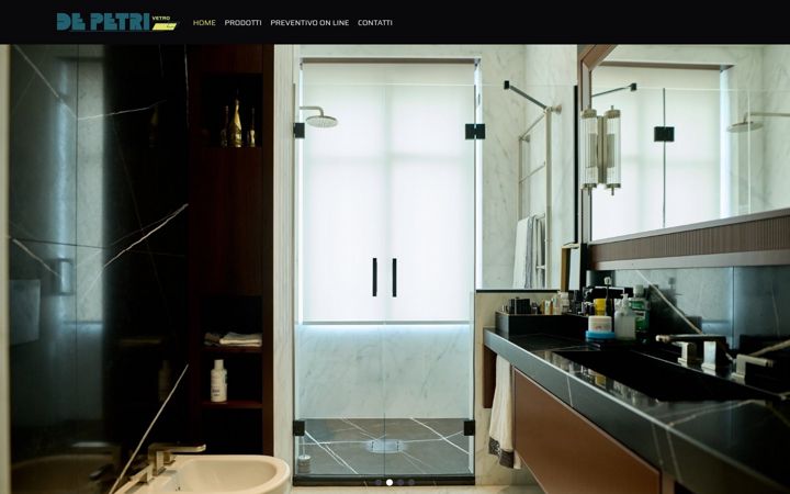 Screenshot of depetrivetro.it