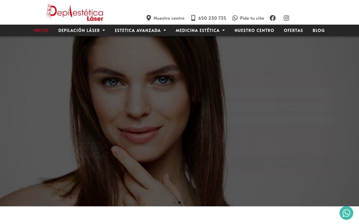 Zrzut ekranu depilesteticalaser.es