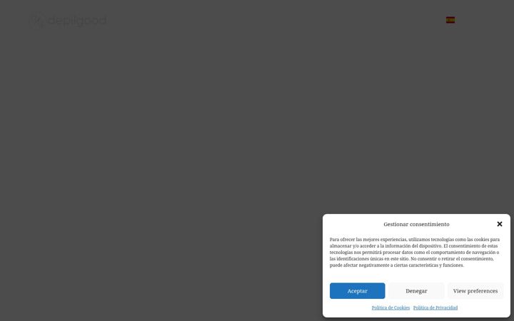 Screenshot of depilgoodestetica.com