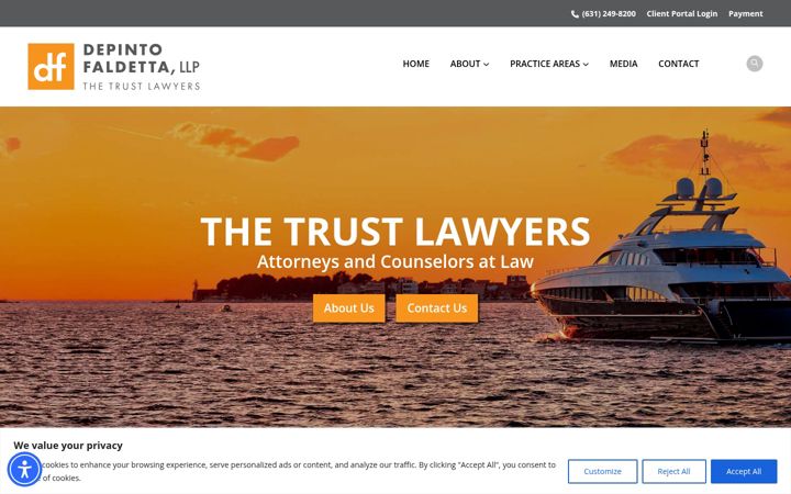 Screenshot of depintofaldetta.com