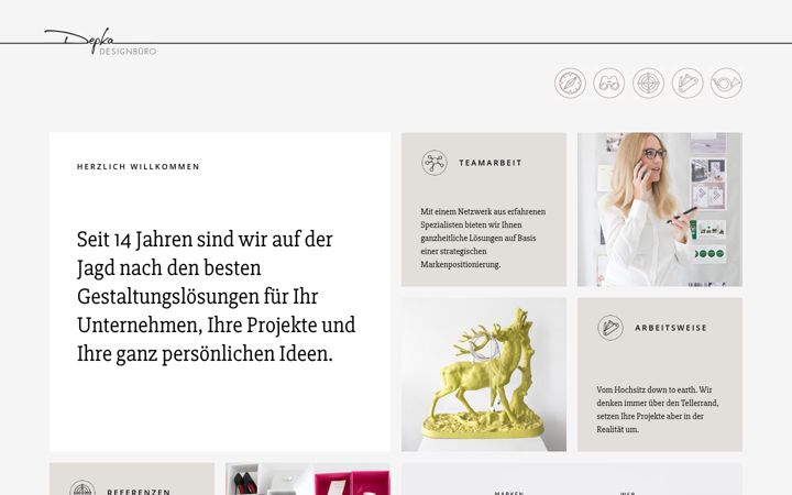 Screenshot of depka-design.de