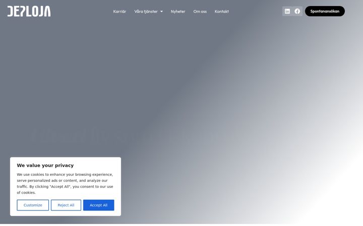 Screenshot of deploja.se