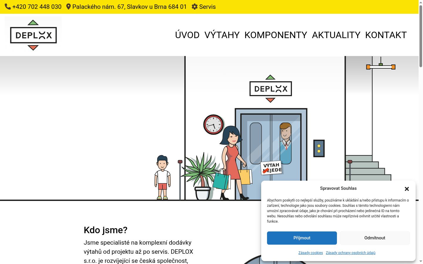 Screenshot van de toestemmingsbanner zoals getoond vóór enige interactie
