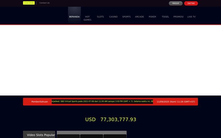 Snímek obrazovky depo99bet.org