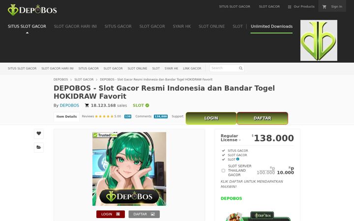 Screenshot of depobos-rtp.com
