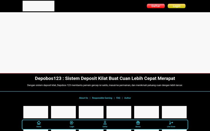 Screenshot of depobos123.net