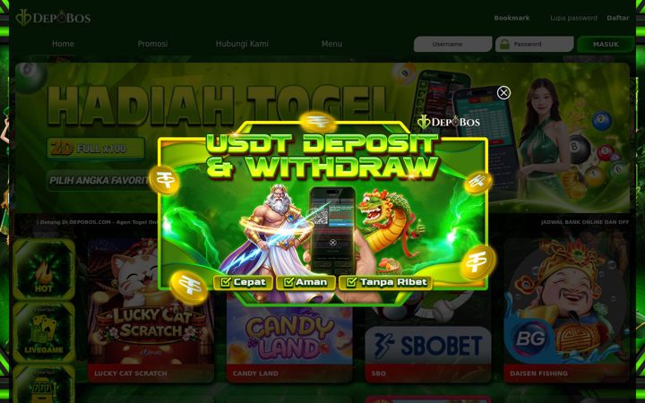 Screenshot of depobos81690.com