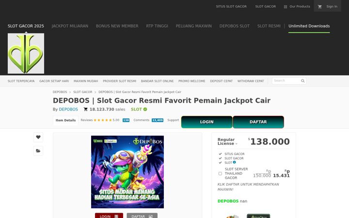 Screenshot of depobos8899.it.com