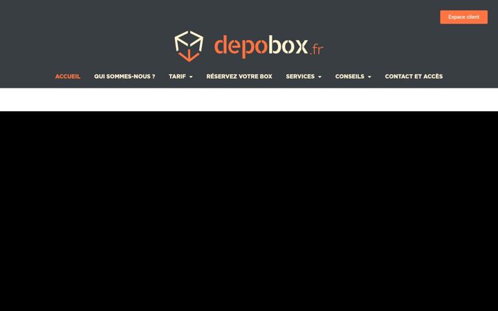 Screenshot of depobox.fr