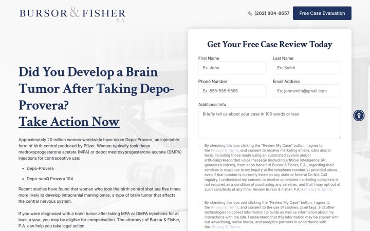 Screenshot of depocase.com