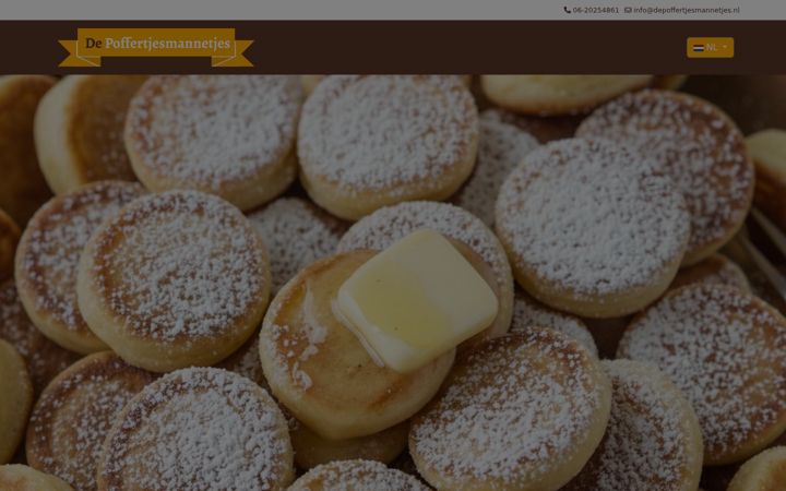 Screenshot of depoffertjesmannetjes.nl