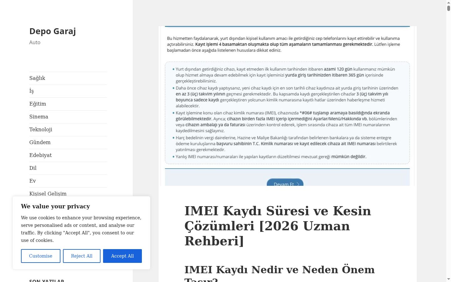 Screenshot tal-banner tal-kunsens muri qabel kwalunkwe interazzjoni