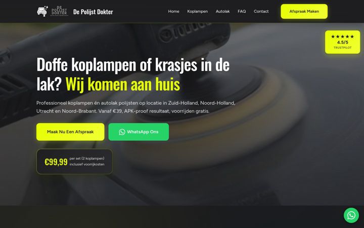 Screenshot of depolijstdokter.nl
