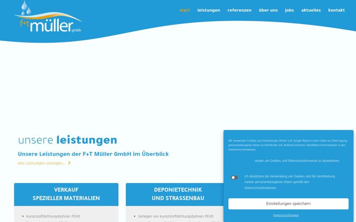 Screenshot of deponietechnik-wasserspeicher.de