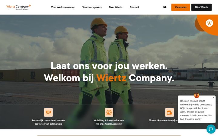 Screenshot of depooter.nl