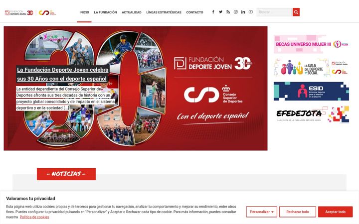 Zrzut ekranu deportejoven.es