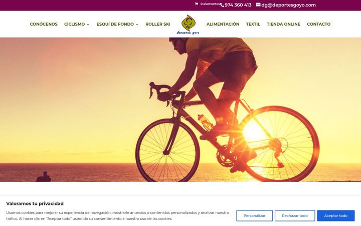 Screenshot of deportesgoyo.com