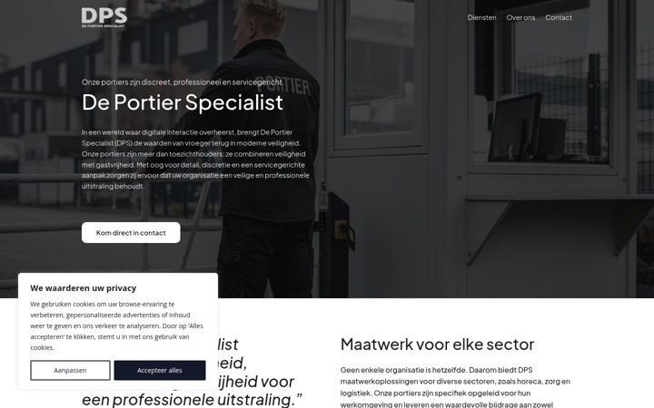 Screenshot of deportierspecialist.nl