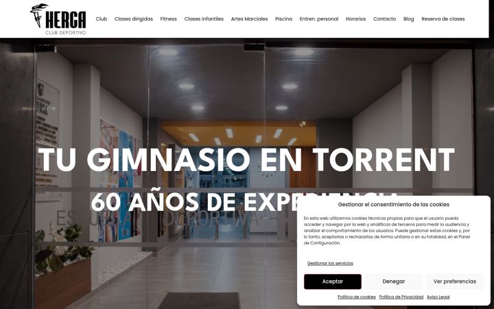 Zrzut ekranu deportivoherca.es