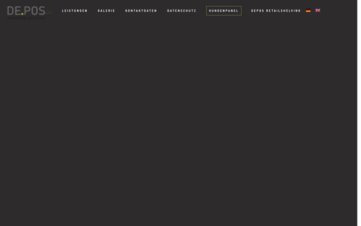 Screenshot of depos-displays.com