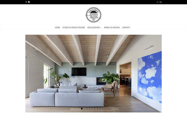 Screenshot of depositocreativo.it