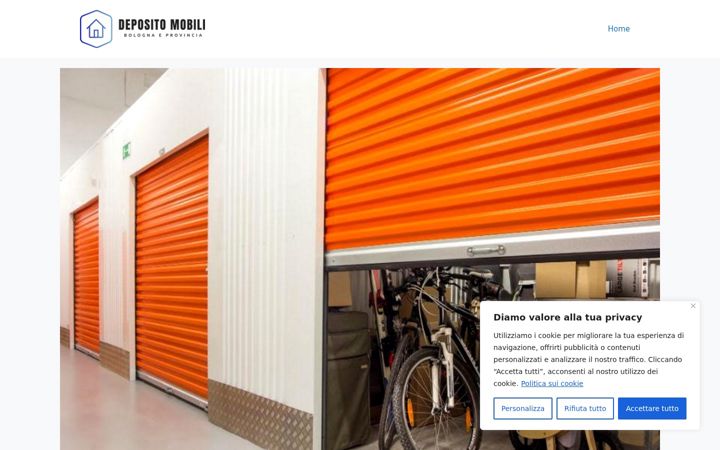 Screenshot of depositomobili24.it