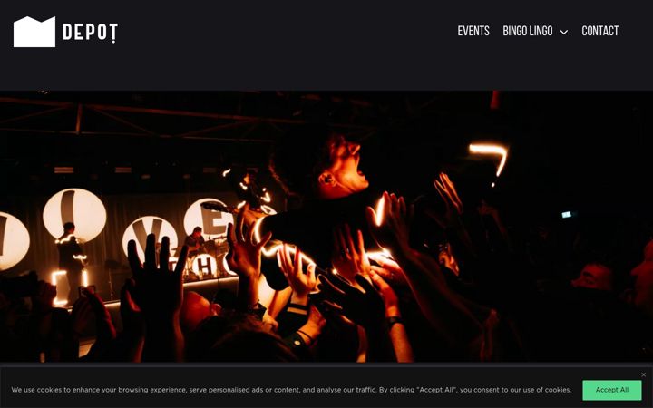 Screenshot of depotcardiff.com