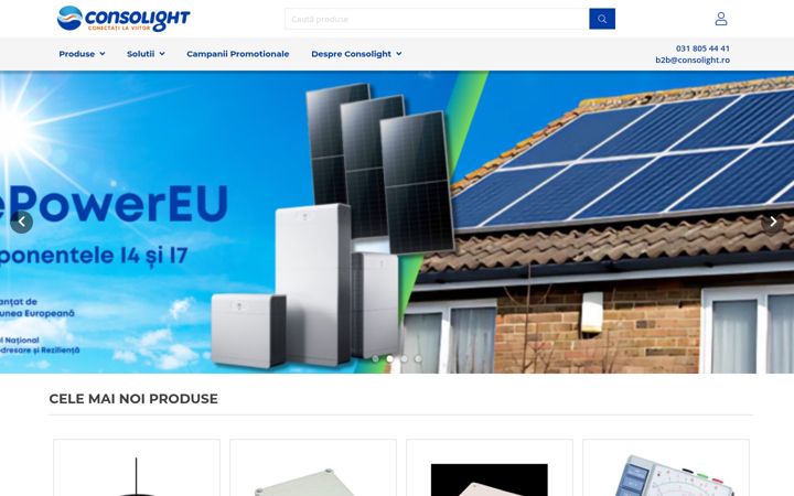 Screenshot ta' depozit-electrice.ro