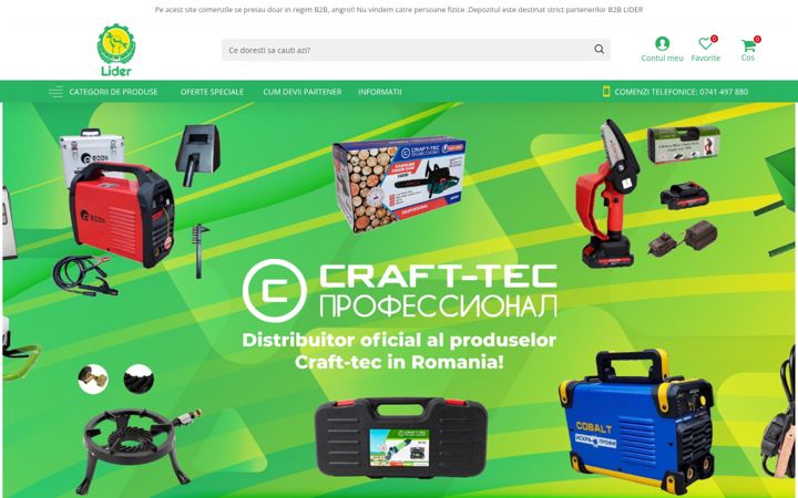 Screenshot ta' depozit-lider.ro