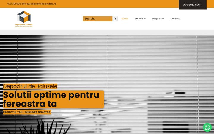Zrzut ekranu depozituldejaluzele.ro