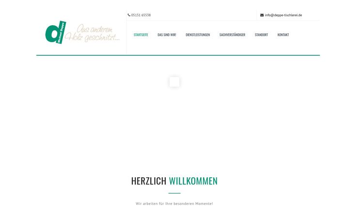 Screenshot ta' deppe-tischlerei.de