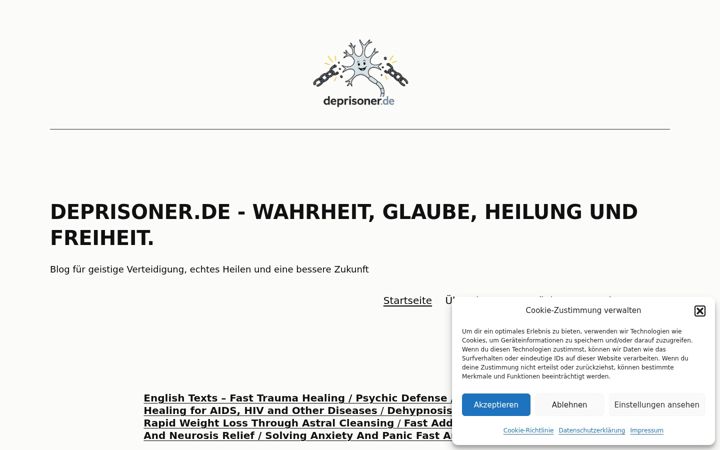 Screenshot of deprisoner.de